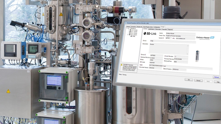 Process instrumentation with IO-Link technology